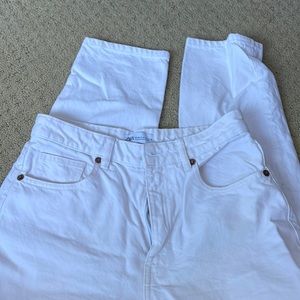 White Zara jeans